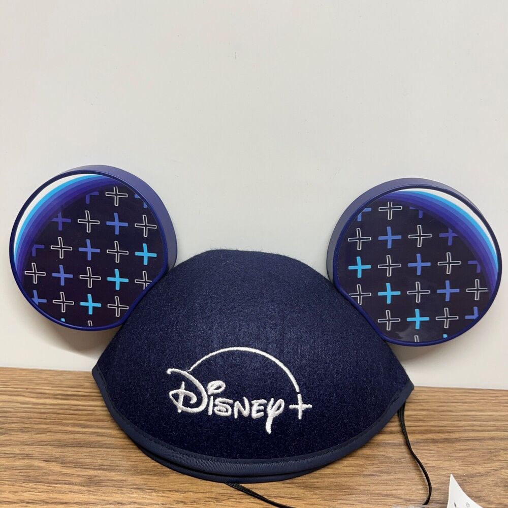 D23 Expo Disney Exclusive Disney+ Plus Mickey Mouse Ears Hat